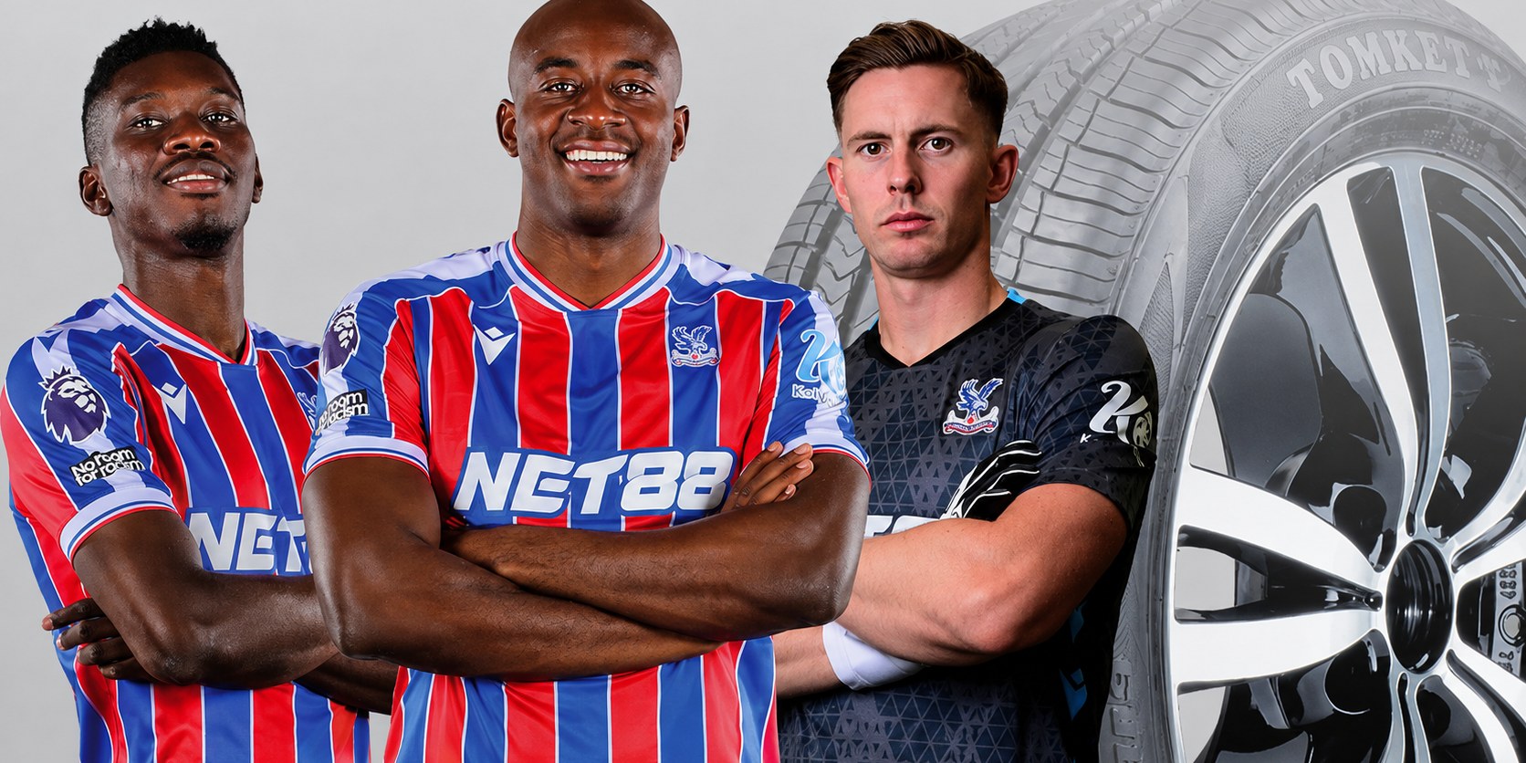 TOMKET, offizieller Reifenpartner von Crystal Palace F.C.