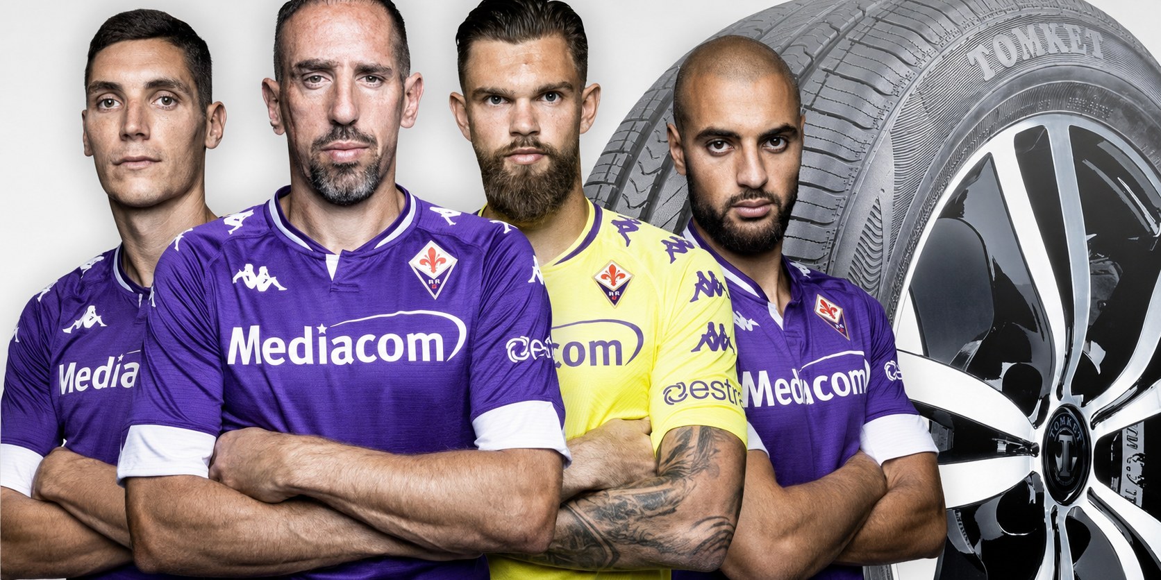 TOMKET, offizieller Reifenpartner von ACF Fiorentina