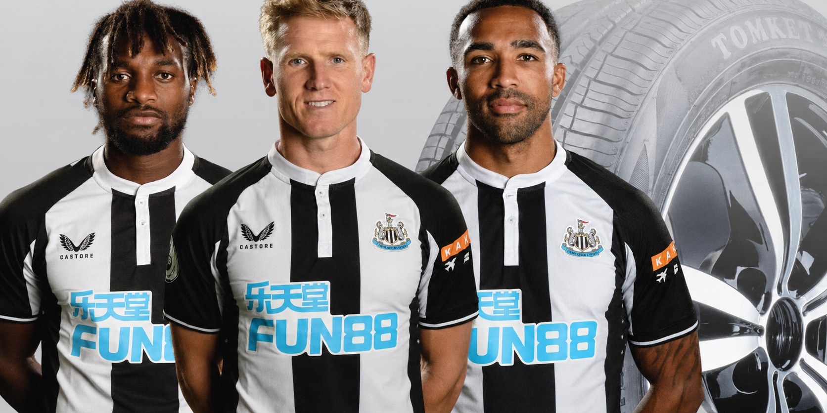 TOMKET, offizieller Reifenpartner von Newcastle United